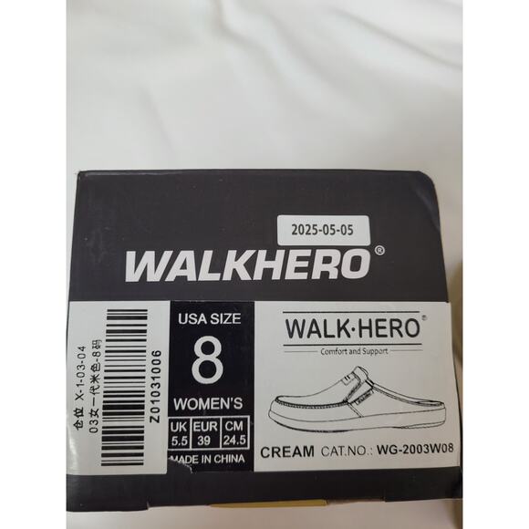 Womens Slippers Arch Support Walkhero House Orthopedic Slippers Size 8 - Picture 10 of 10